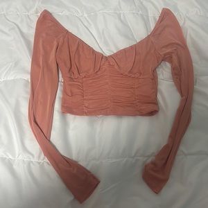 Forever 21 long sleeve crop, size S